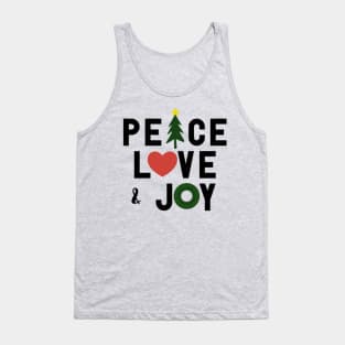 Peace Love & Joy Tank Top